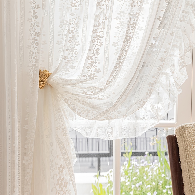 CORTINAS BLANCAS Etiquetado Espacio Dormitorio - Chantilly