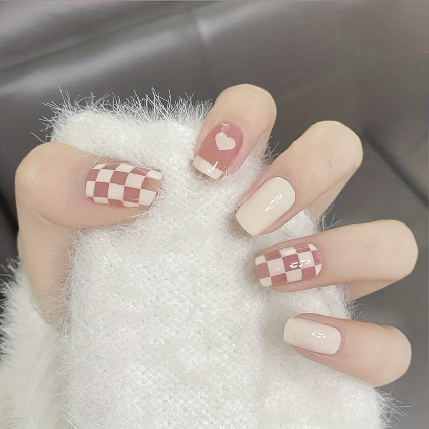 Checkered Nail - Temu Malaysia