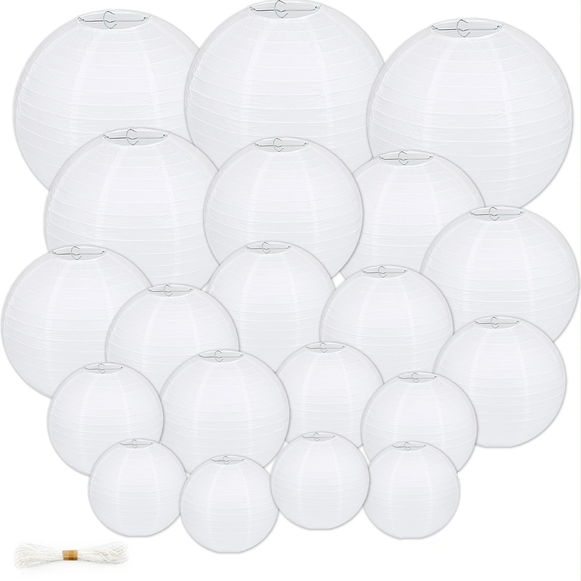 Lot de 12 petites ampoules LED blanches pour ballons et lampions - Jour de  Fête - Lampion - Lampion, Lanterne, Boule