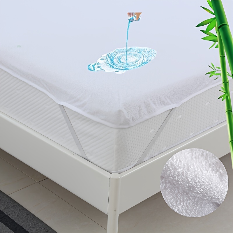 100% Waterproof Mattress Protector Pillowcases 3d Air Bamboo - Temu