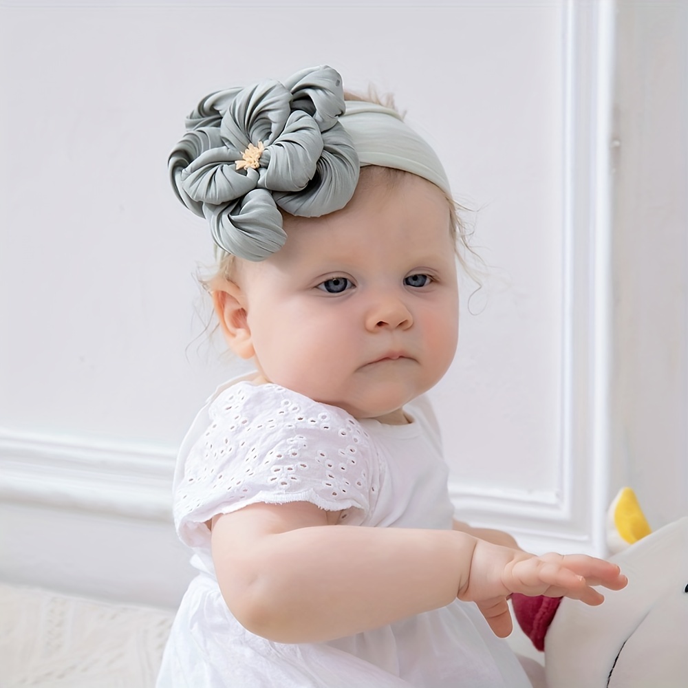 Acheter 1Pc bébé enfants Points imprimé fleuri mignon bandeaux bandeau  enfant en bas âge cheveux accessoires