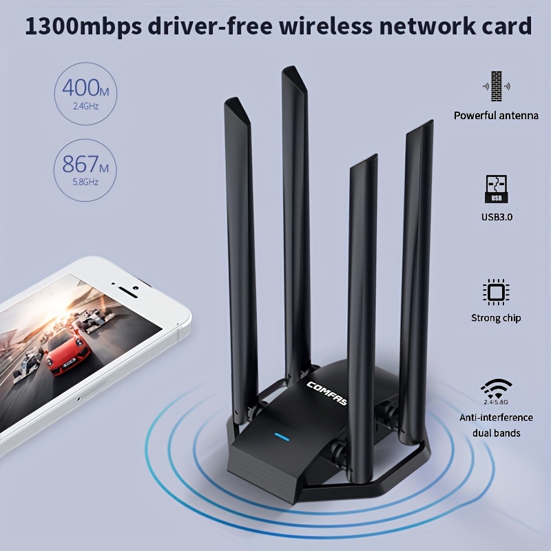 Comfast WiFi Range Extender 1200m 2.4GHz / 5GHz Dual-Band Wireless Router  Repeater - China WiFi Repeater, Wireles Extender