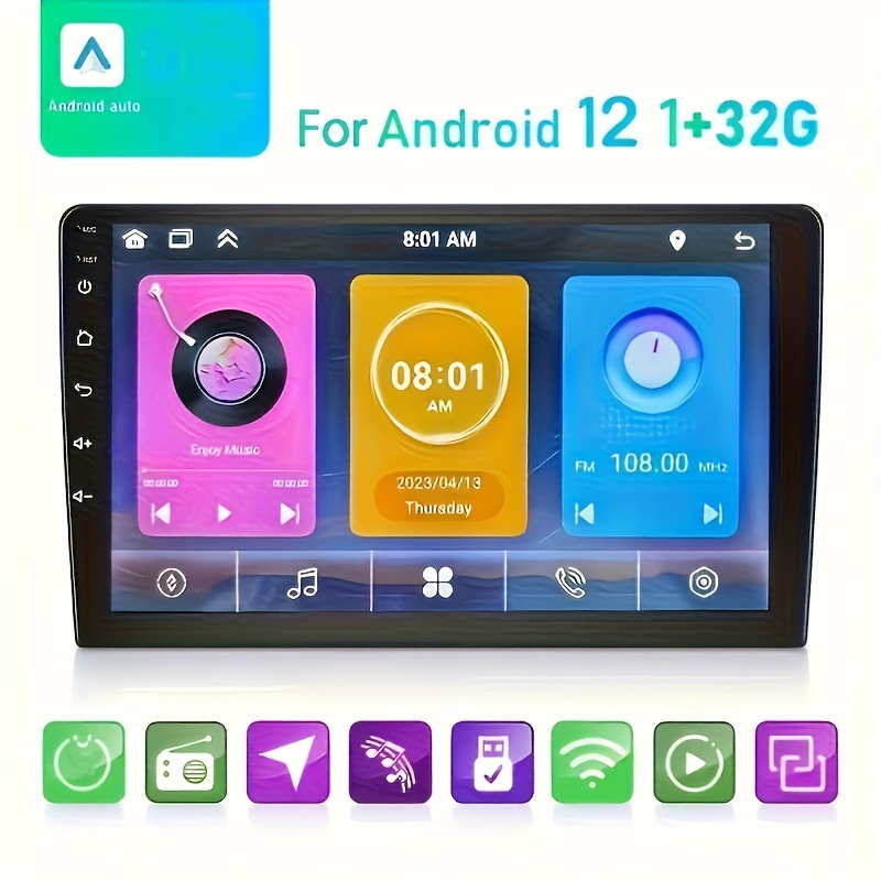 2+64gb Q3 2013 2018 Hd 9 Pulgadas Android 12 Car Auto - Temu