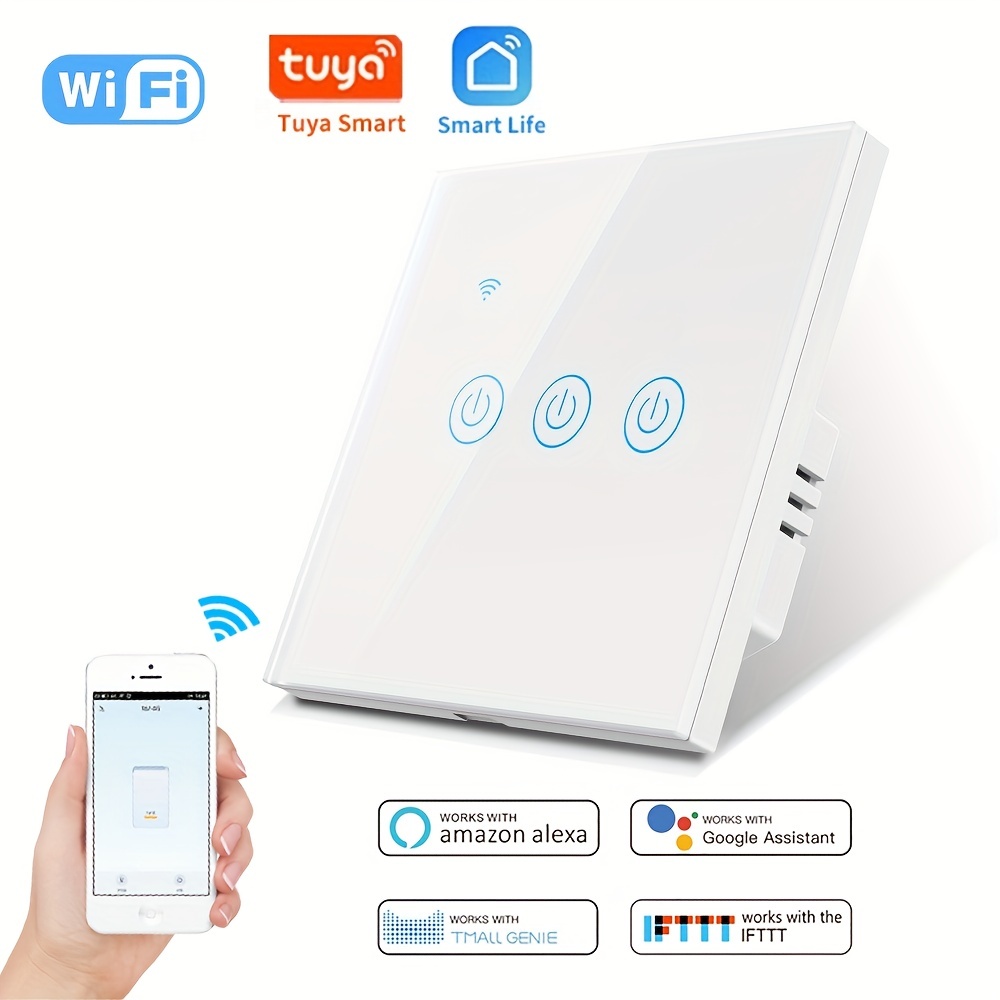 Okos Smart Wireless WiFi 30A Switch Work with Alexa, Google Home, IFTTT