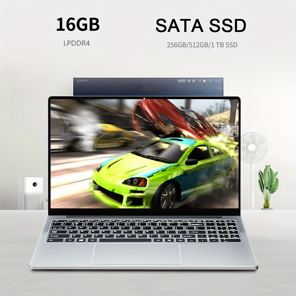 SGIN Laptop, 17 Inch 8GB RAM 512GB SSD Laptops Computer with Intel Celeron  Quad Core Processor, IPS FHD Display, Webcam, Dual Wi-Fi, 8000Amh Battery