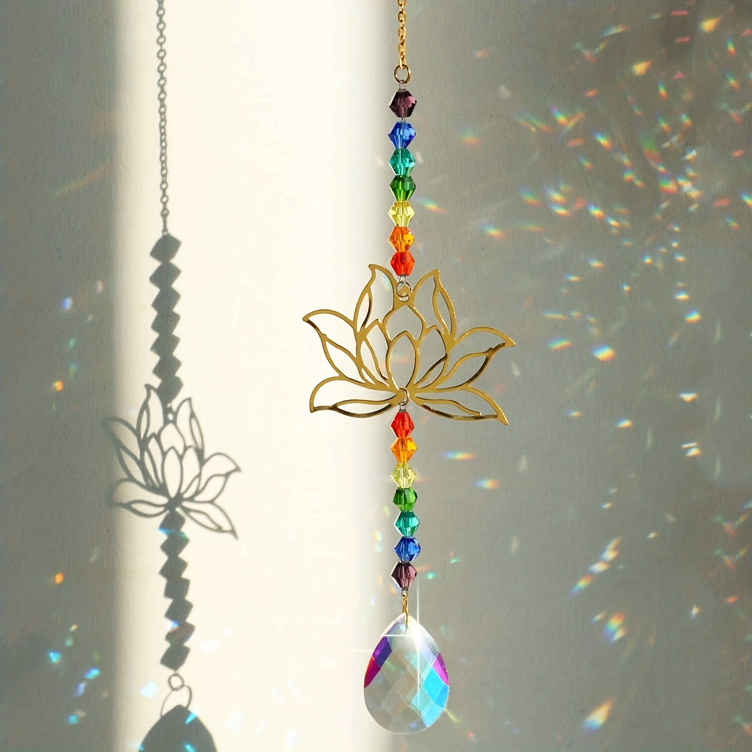 Chandelier Wind Chimes Crystal Suncatcher Window Hanging Sun Catchers Prism Rainbow  Maker Pendant Gift for Mom Girl - China Wind Chimes and Wind Chimes Outdoor  price