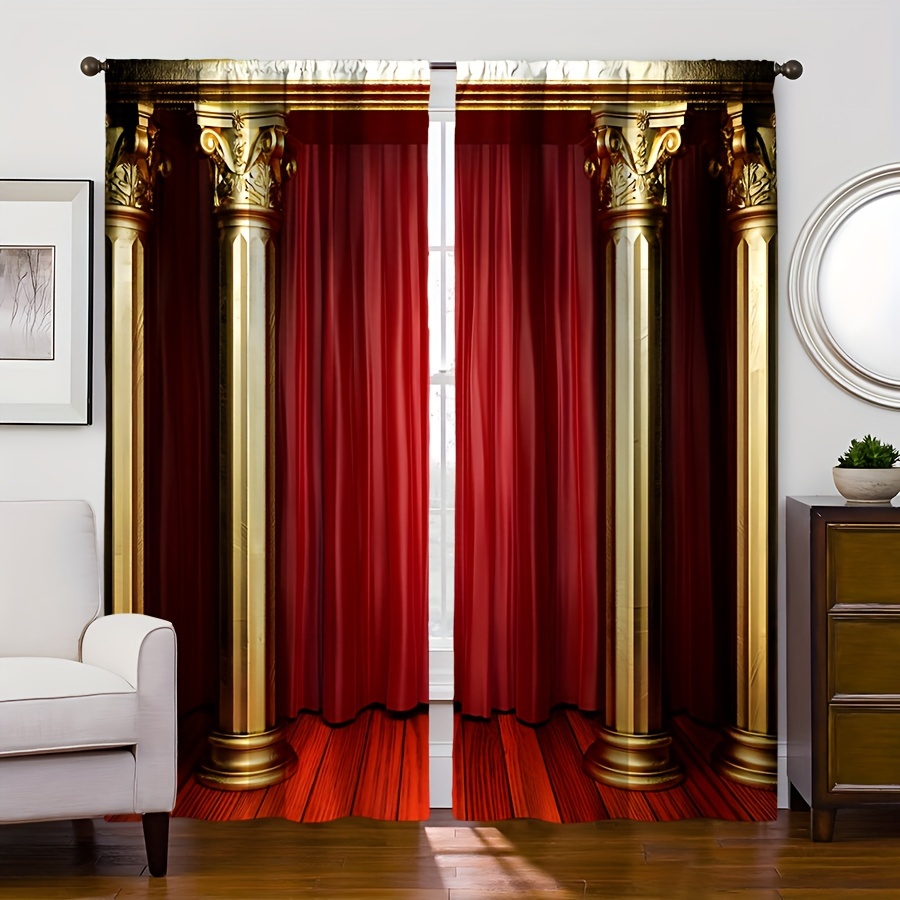 Cortinas de terciopelo negro de 56 x 84 pulgadas, ojales y ojales, cortina  de terciopelo para decoración del hogar, cortinas de sala de estar