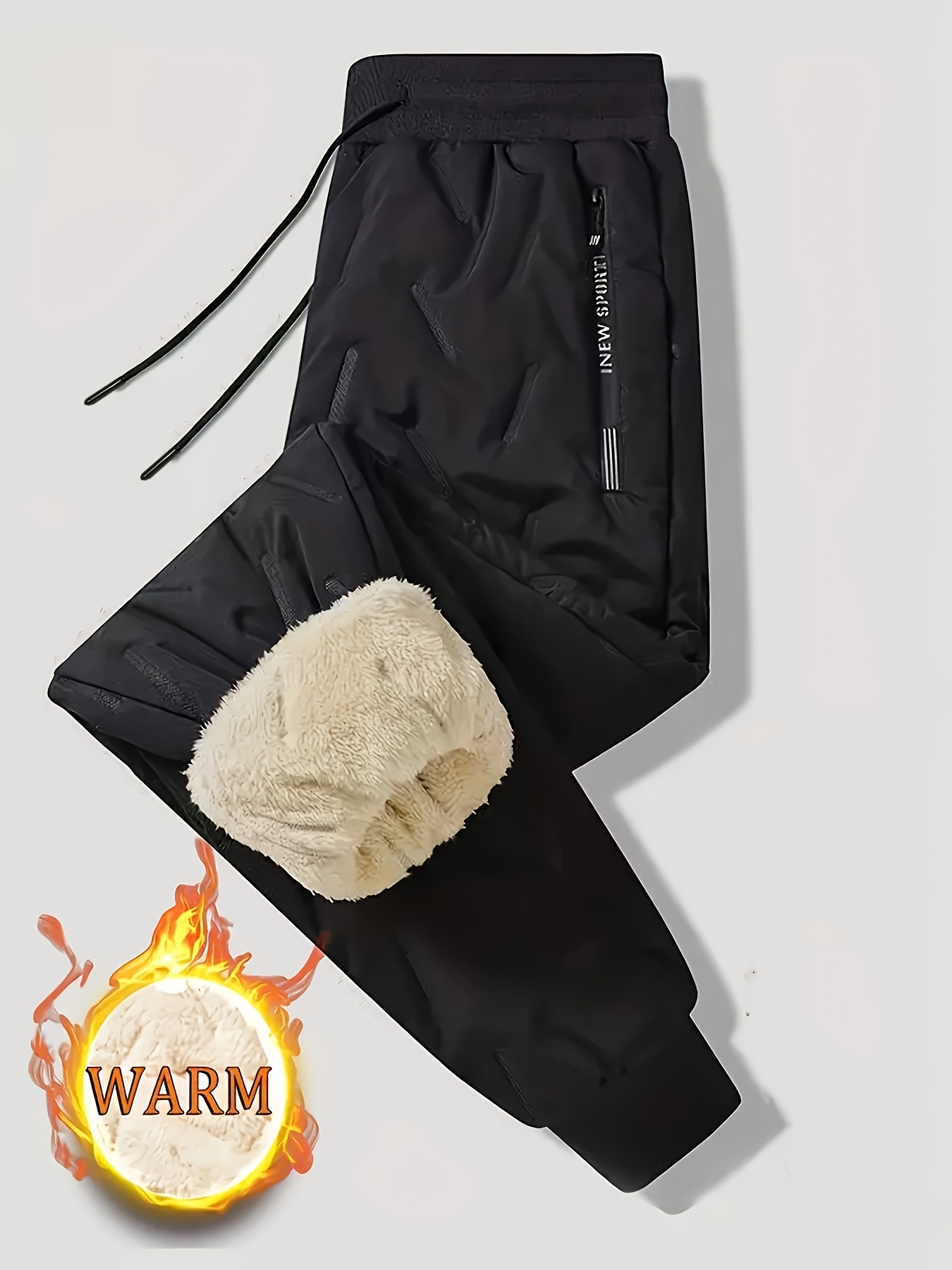 Pantalones de algodón cálidos de invierno para mujer, pantalones acolchados  acolchados, pantalones gruesos y resistentes al viento, cintura elástica,  pantalones térmicos sueltos, para exteriores, : Ropa, Zapatos y Joyería 