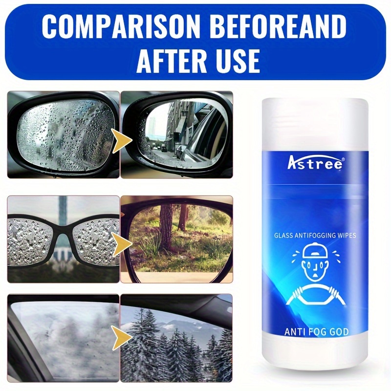 Agent de revêtement imperméable pour vitre de voiture - Spray anti-buée et  anti-pluie pour fenêtres, pare-brise, miroirs, portes de douche - 100 ml :  : Auto