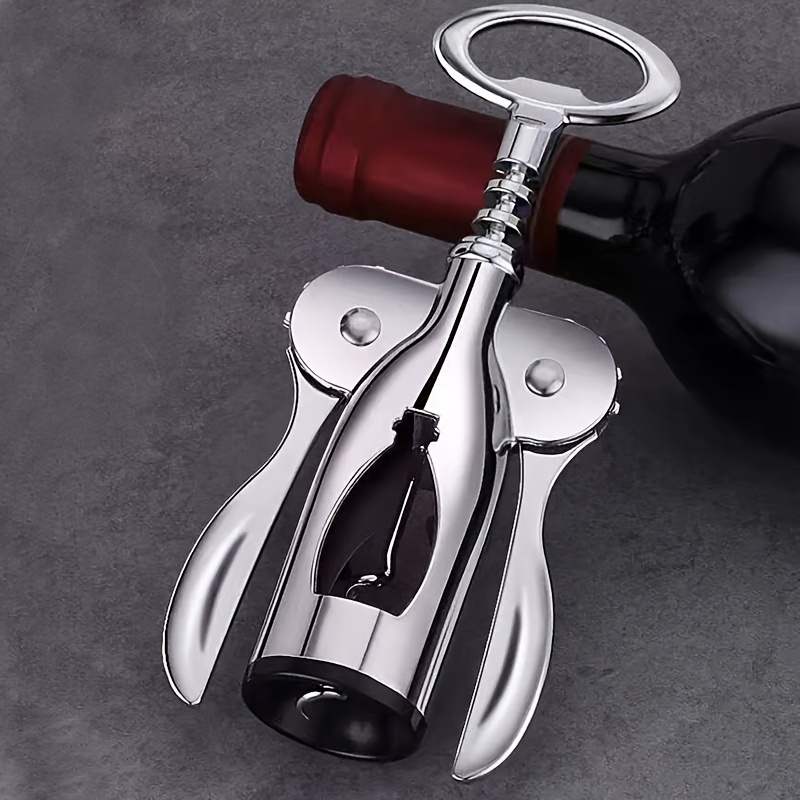 2023 - Kit d’ouvre-vin d’ouvre-bouteille de vin - Kit d’ouvre-vin [2020  amélioré] avec coupe-aluminium, bouchon de vin