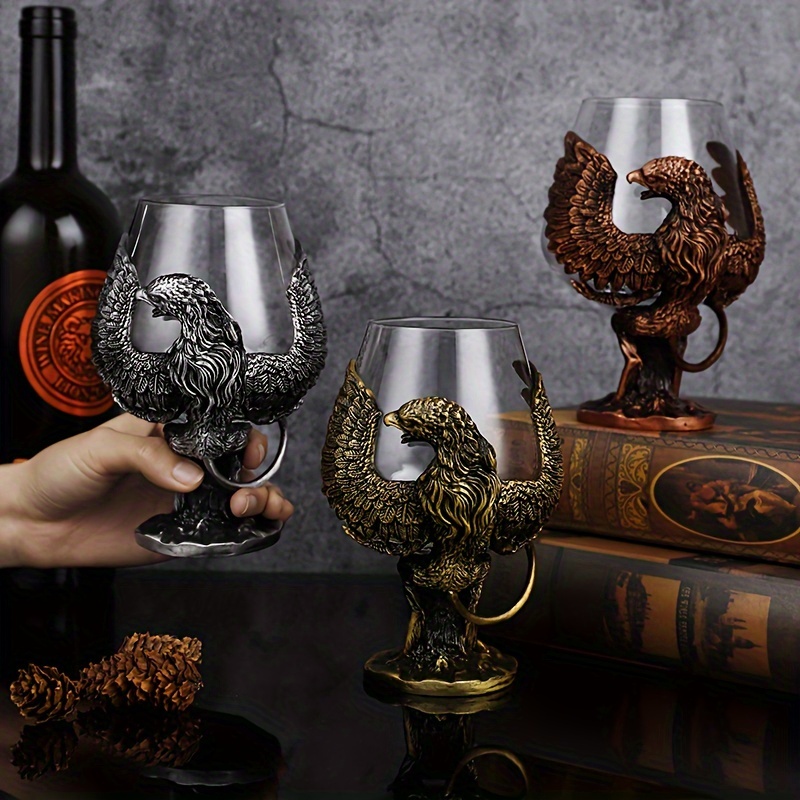 Pure Copper Cup Brass Wine Cup Mini Holy Water Offering Cup Crafts  Ornaments Gift Home Decorations, Vintage Goblet Chalice,european Liquor Cup  Metal Wine Glass Wine Goblet Glasses For Party Wedding Graduation  Anniversary