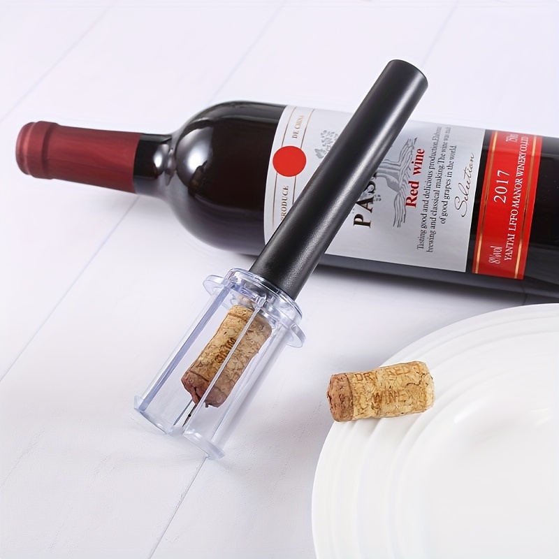 Cheap Red Wine Opener Air Pressure Cork Popper Bottle Pumps Corks Corkscrews  Screw