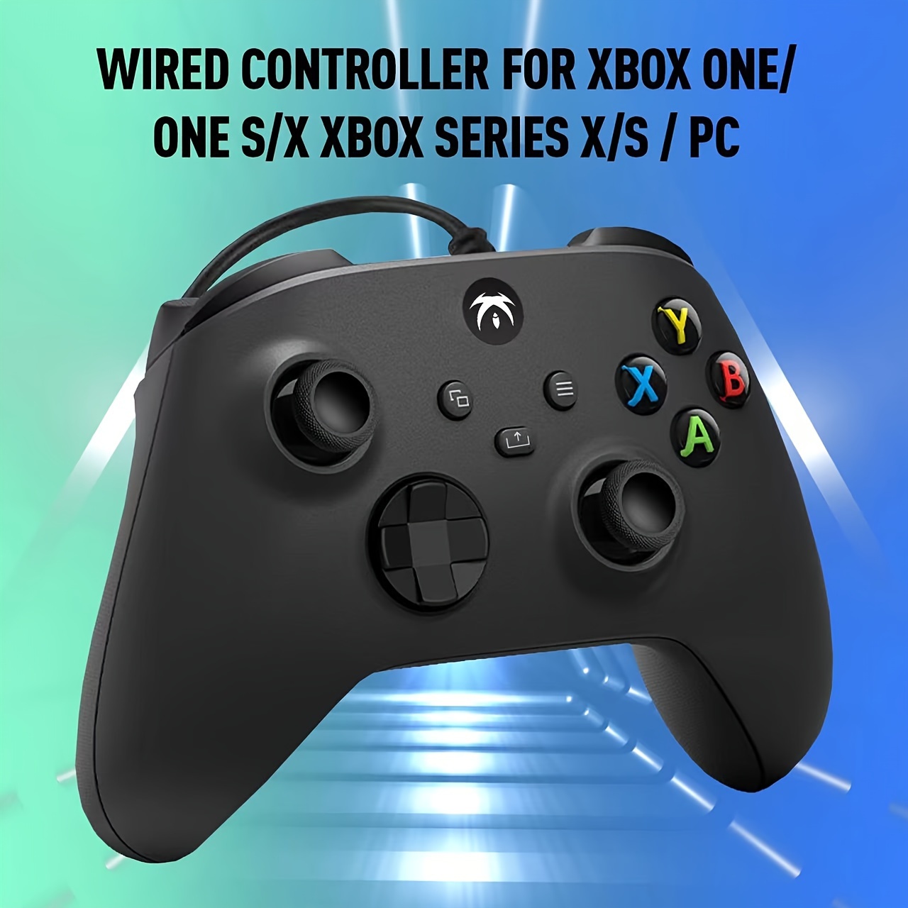 Controlador inalámbrico para Xbox 360, 2.4GHZ Gamepad Joystick Control  remoto para PC Windows 7,8,10 con adaptador receptor, blanco