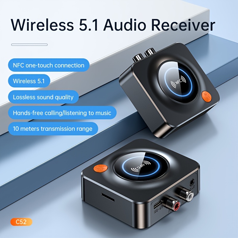 Transmetteur Et Récepteur Bluetooth 4.2, Adaptateur Audio Sans Fil USB 2 En  1 Avec Port Auxiliaire 3,5 Mm Pour TV, PC, Voiture, Casque, Système Audio  Domestique Du 7,45 €