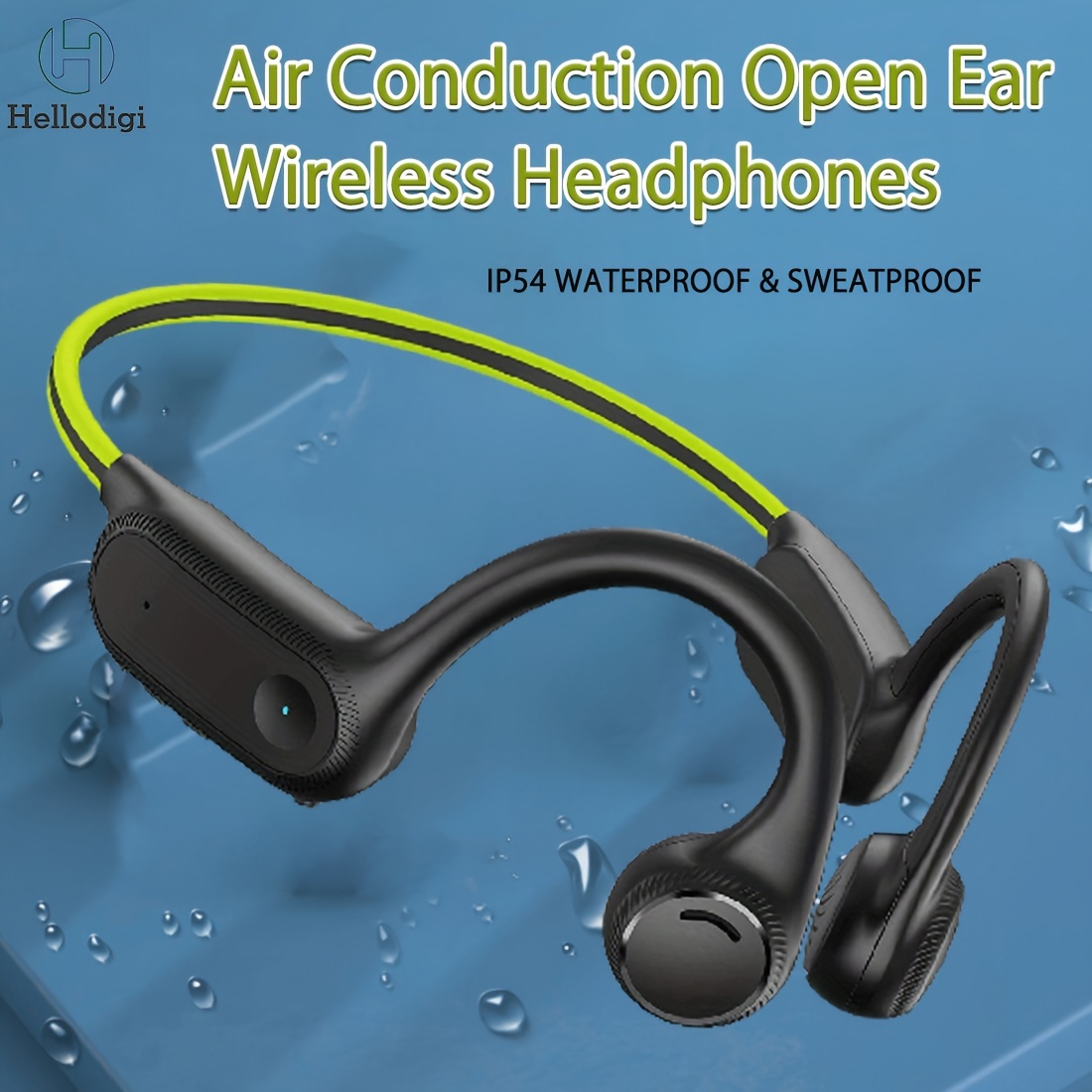 Wireless Ear Clip Bone Conduction Earbuds Open Ear Headphones Bluetooth for  Android iPhone, Sport Wireless Earbuds with Earhooks Up to 16 Hours  Playtime Waterproof Outer Ear Headphones 