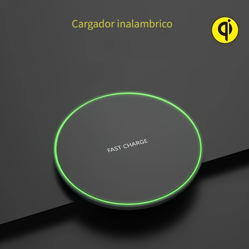 Cargador Portátil Almohadilla De Carga Inalámbrica - Temu