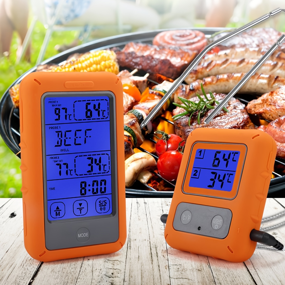 TS-84 Kitchen Electronic Digital Food Thermometer Baking Barbecue  Thermometer
