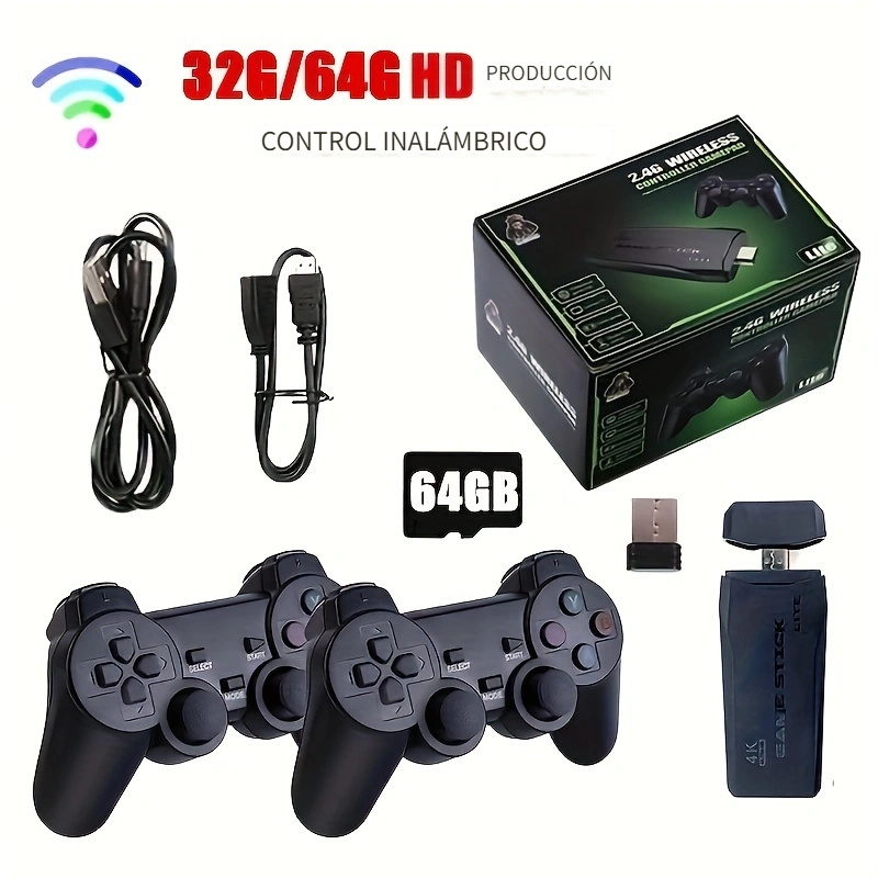 Control De Palanca De Mando Inalámbrico 2.4G Para Tv Ps1/2/3 Pc/Laptop