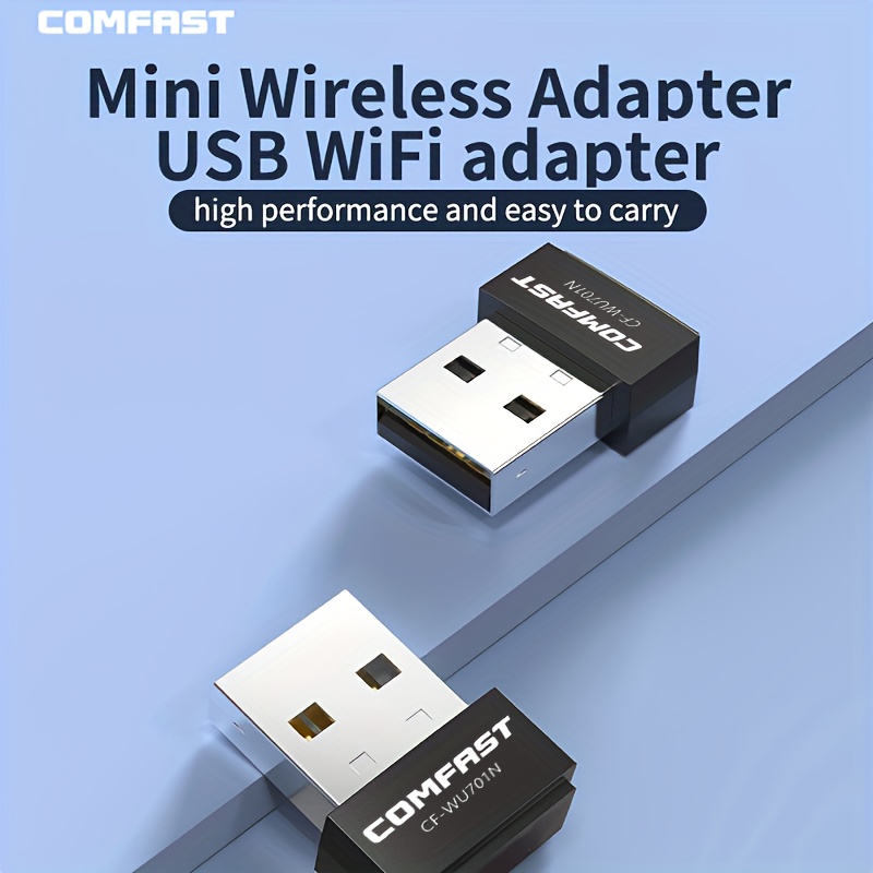  Adaptador USB WiFi Bluetooth, 600 Mbps de banda dual 2.4/5 GHz,  receptor externo de red inalámbrica, mini dongle WiFi para PC/portátil/escritorio  : Electrónica