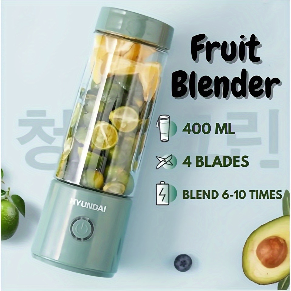 Extracteur de jus électrique Mini Blender portable Mélangeurs de fruits  Extracteurs de jus Machine multifonctionnelle pour faire des jus Blender  Smoothies Mixer - Temu France