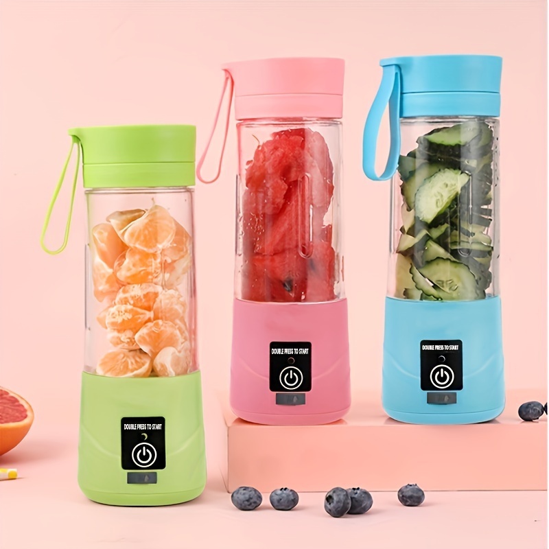 Portable Wireless Blender - Usb Rechargeable Mini Juice Maker For Juices,  Milk, Fruits, Veggies & Smoothies On-the-go! - Temu