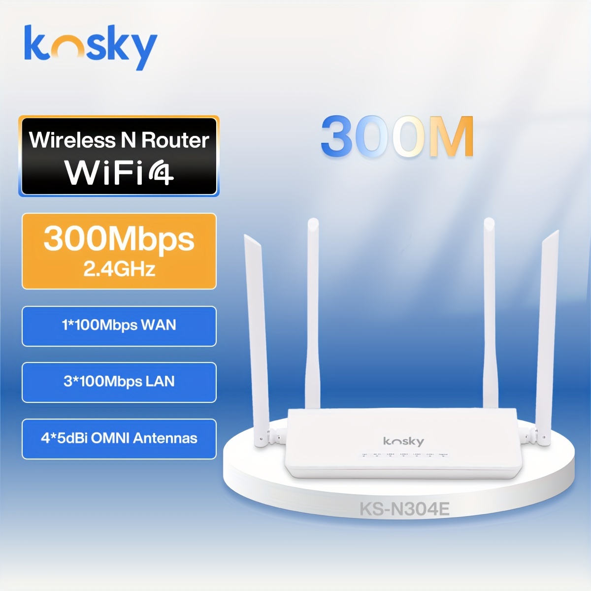 Mini Smart Router, Plug and Play Pocket 5G WiFi SIM Card Slot 300Mbps for  Business 