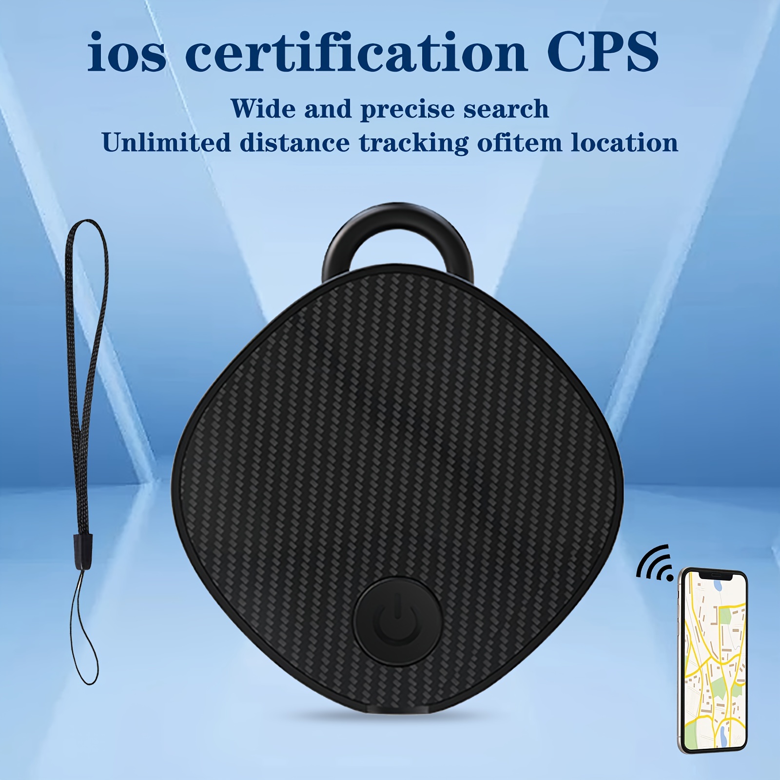 Dispositivo portátil de seguimiento GPS inteligente contra pérdidas,  localizador de llaves, dispositivo de rastreador inteligente GPS para  niños