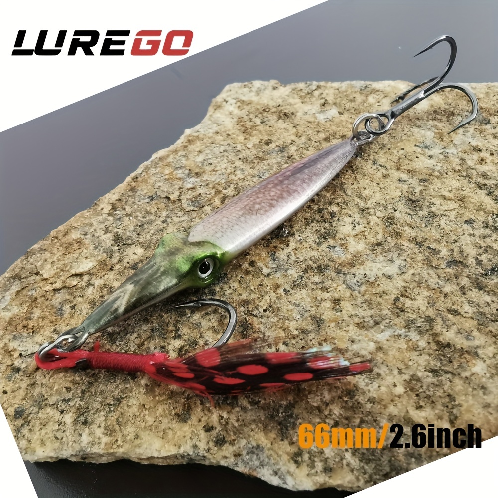 3pcs Fishing Inline Spinner Trout Lure Single/Treble Hook 5g 7g