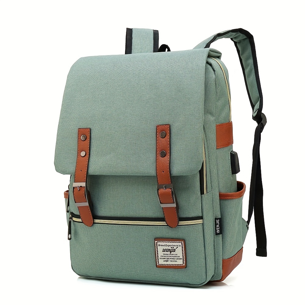 MATEIN Lindas mochilas para mujer, mini bolso elegante con puerto de carga  USB, impermeable, antirrobo, viajes, casual, diario, mochila de hombro para