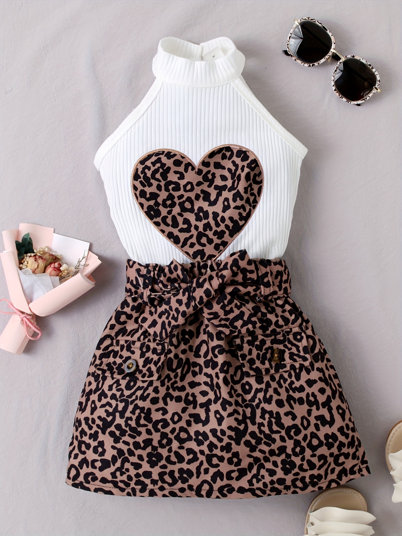 Little girl clearance cheetah print dress