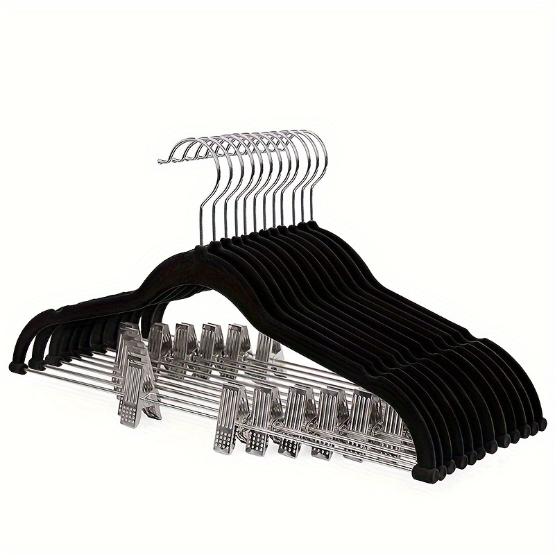 20 unidades (2 colores, negro y plástico para bufanda, organizador de  cinturones, anillo, colgador, bufanda, soporte de exhibición, círculo de