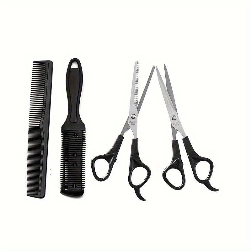 Peines de para barberia barbero profesional accesorios barberos tools 4 Pcs