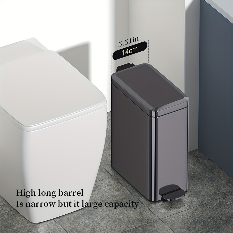 Minimalist Multifunctional Trash Can For Home Convenient And - Temu