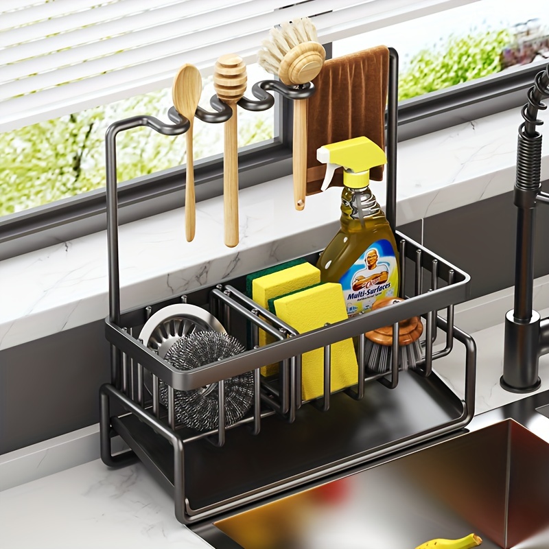 Multipurpose Foldable Kitchen Dish And Bowl Storage Drainer Rack, Magic  Rolling Over The Sink Drying Rack, Home Kitchen Accessories And Bathroom  Supplies - Temu Germany