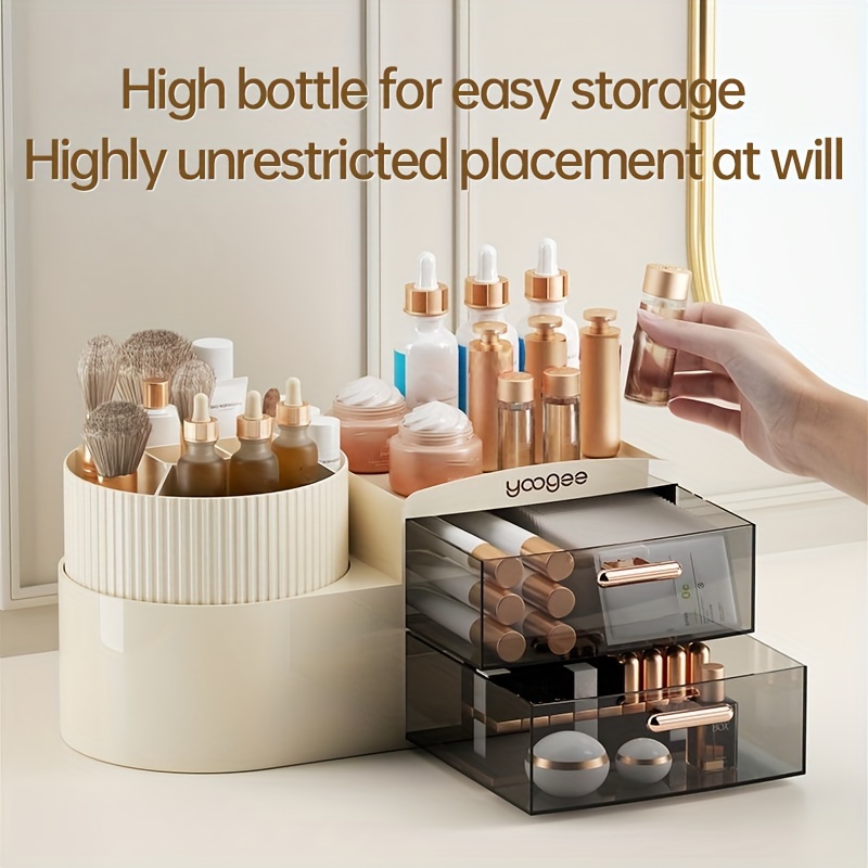 Organize Makeup Skincare Cosmetic Makeup Organizer Drawer - Temu