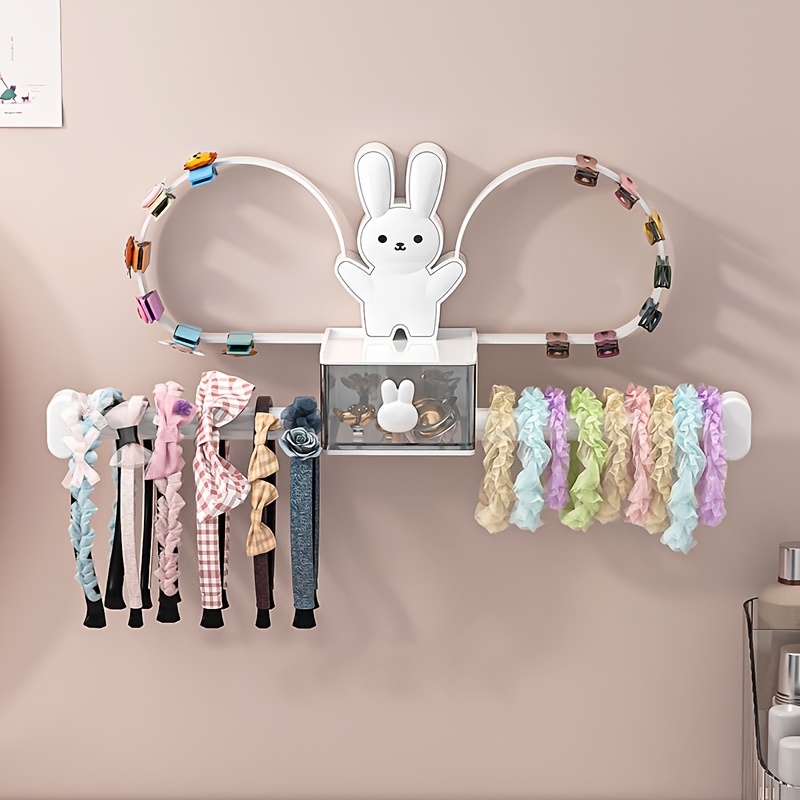 The hair accessory organizer worth squealing over  Storage kids room,  Storage, Organizing hair accessories