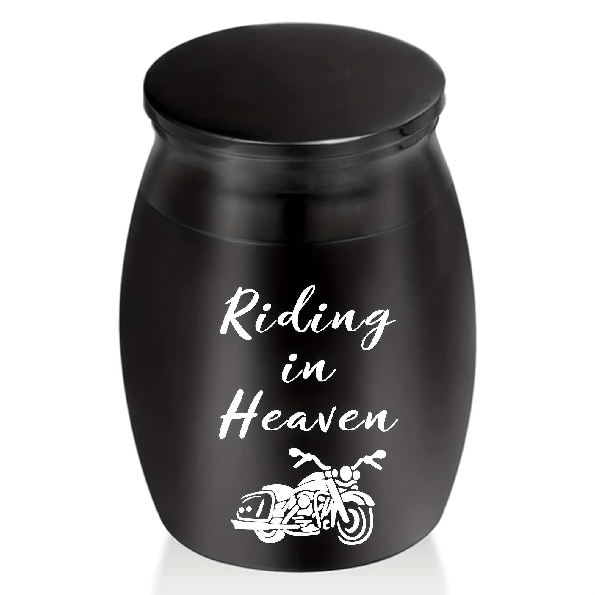  Small Urns for Human Ashes Cremation Urns for Ashes Gone  Fishing Mini Urns Ashes Holder Small Keepsake Urns for Ashes Decorative  Urns Sharing Funeral Urn,Black : Home & Kitchen