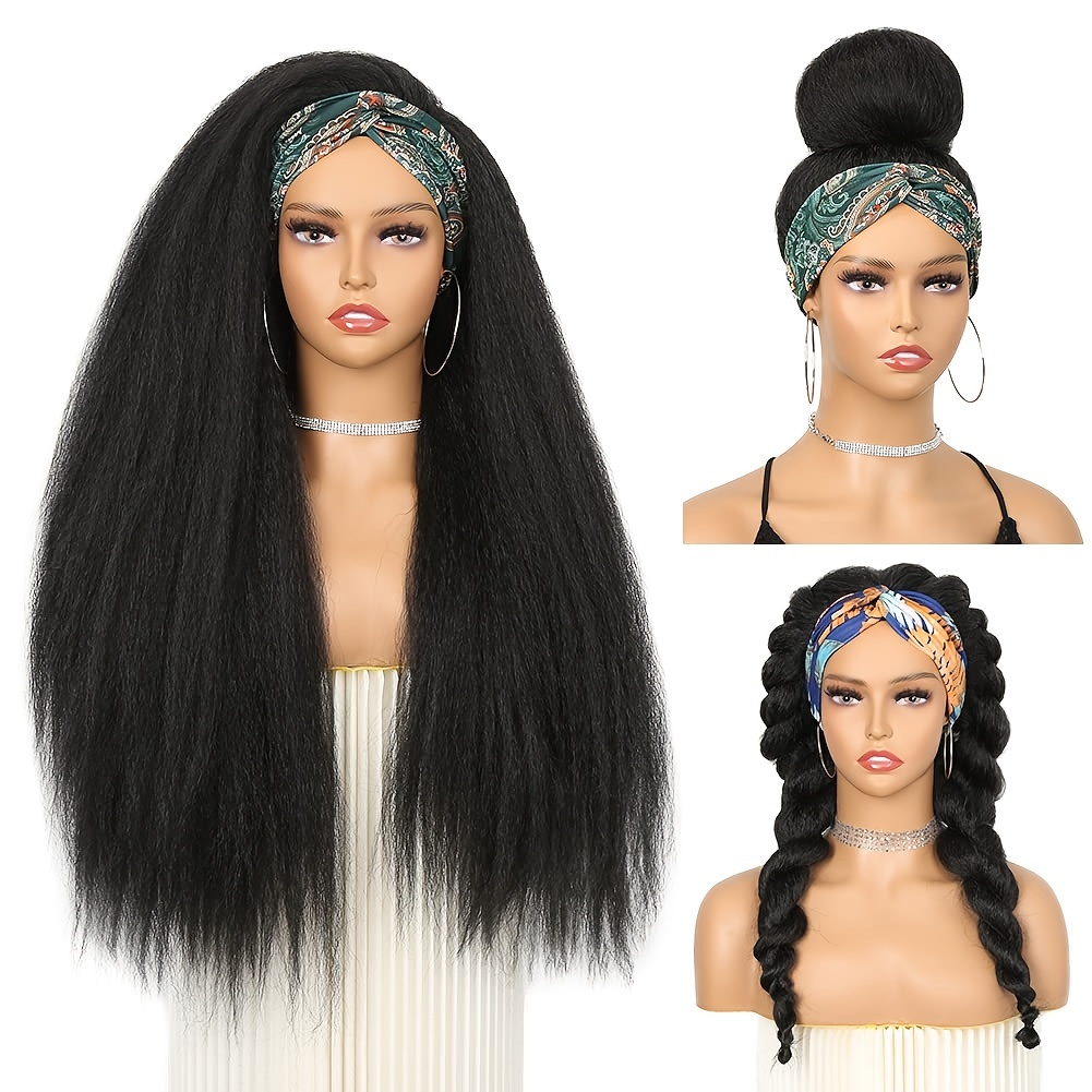 TTEDMO 2023 New Wig Hair Band,Wig Braid Headband,Korean Style  Wig Braid Headband,Wig Hair Bands for Women's Hair Non Slip (Dark Brown) :  Beauty & Personal Care