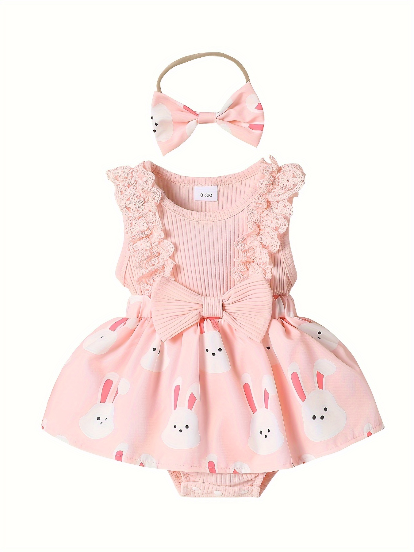 Baby easter dress sale with hat