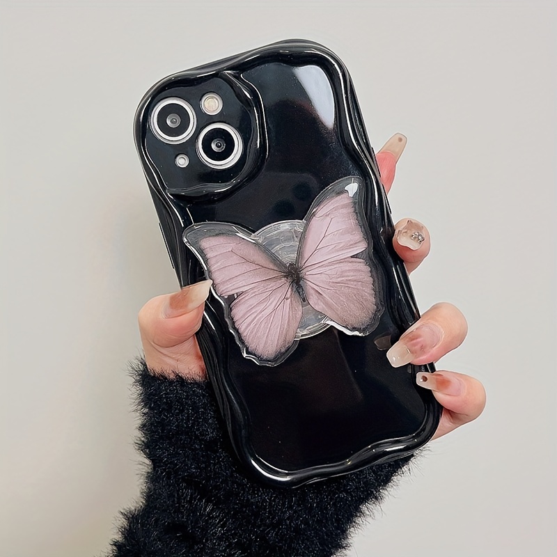  iPhone XS Max Initial Q Letter Butterfly Rose Flowers