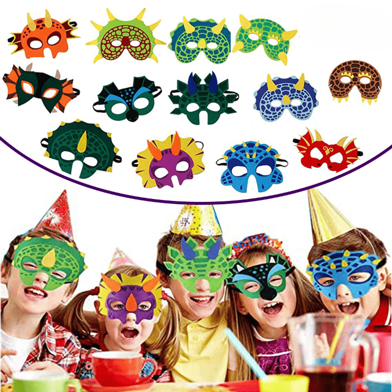 Máscaras de superhéroes para niños (33 paquetes) de fieltro y elástico,  máscaras de fiesta de cumpleaños de superhéroes con 33 tipos diferentes  para