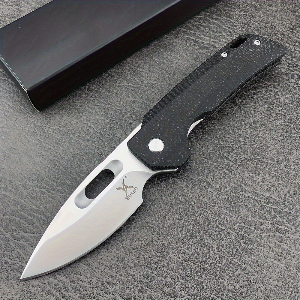 1.4 8cr13mov Blade Folding Knife Tactical Knife Hombres - Temu