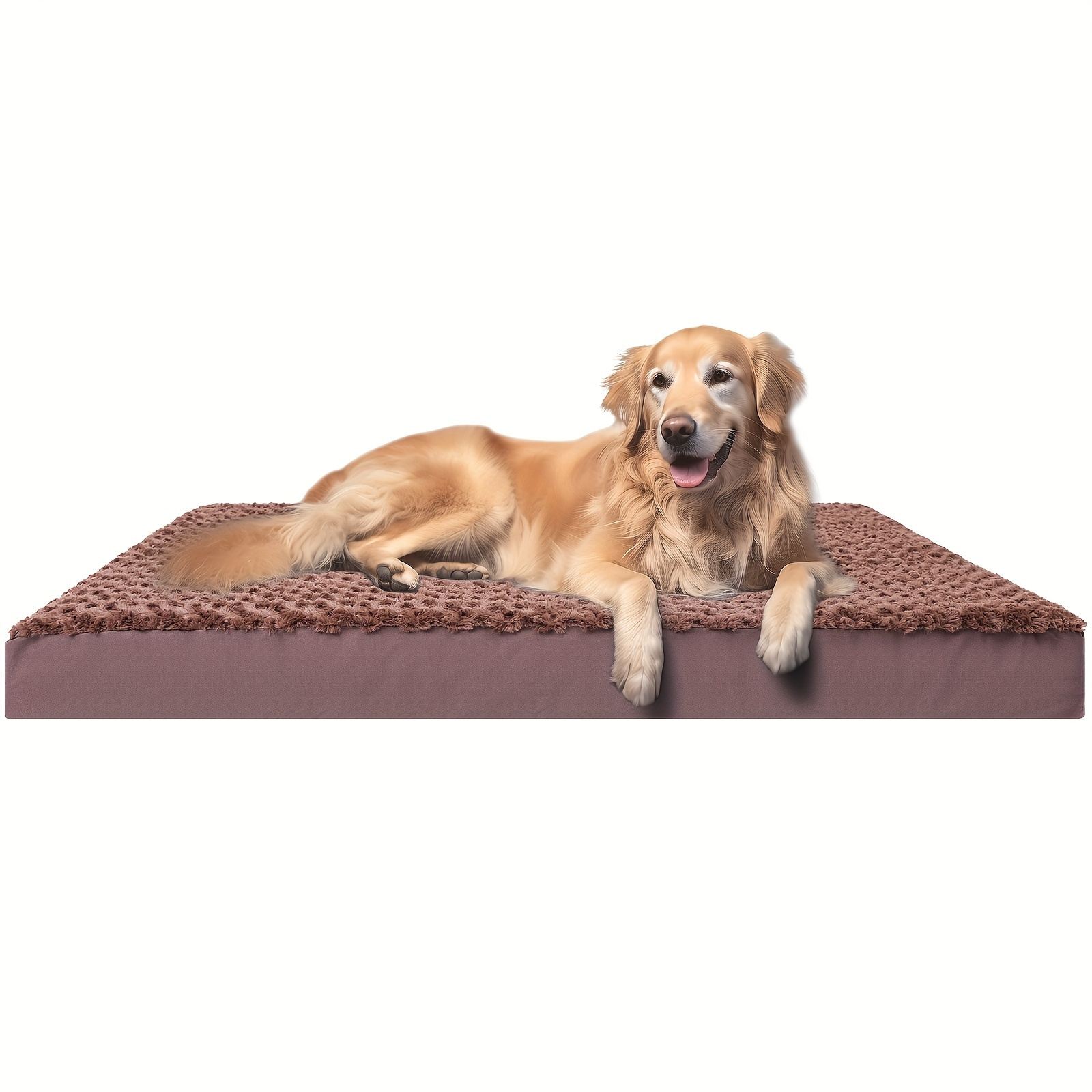 Premium Memory Foam Dog Bed Protective Washable Corrective - Temu