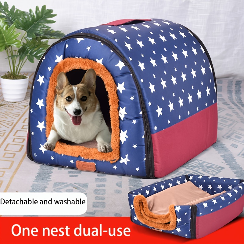 Indoor Dog House Winter Warm Dog House Insulation Detachable Washable -  China Pet and Pet Supply price