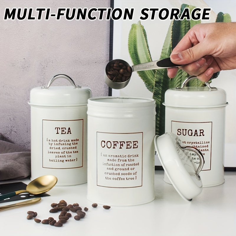 500ml/900ml Washable Temperature Canister Bean Coffee Container