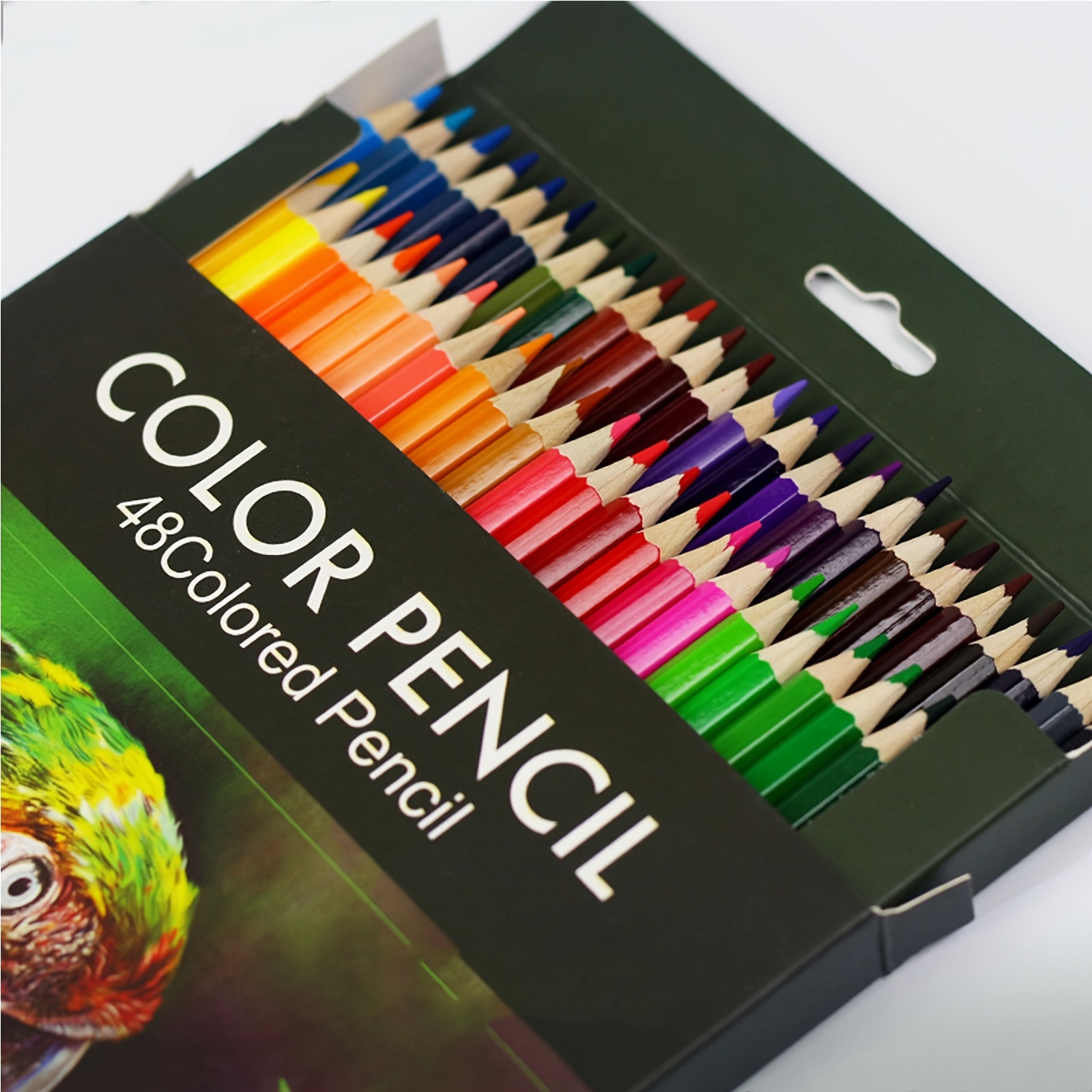 Non-toxic Professional 48PCS Oil Colored Pencils for Adults Students Kids  School