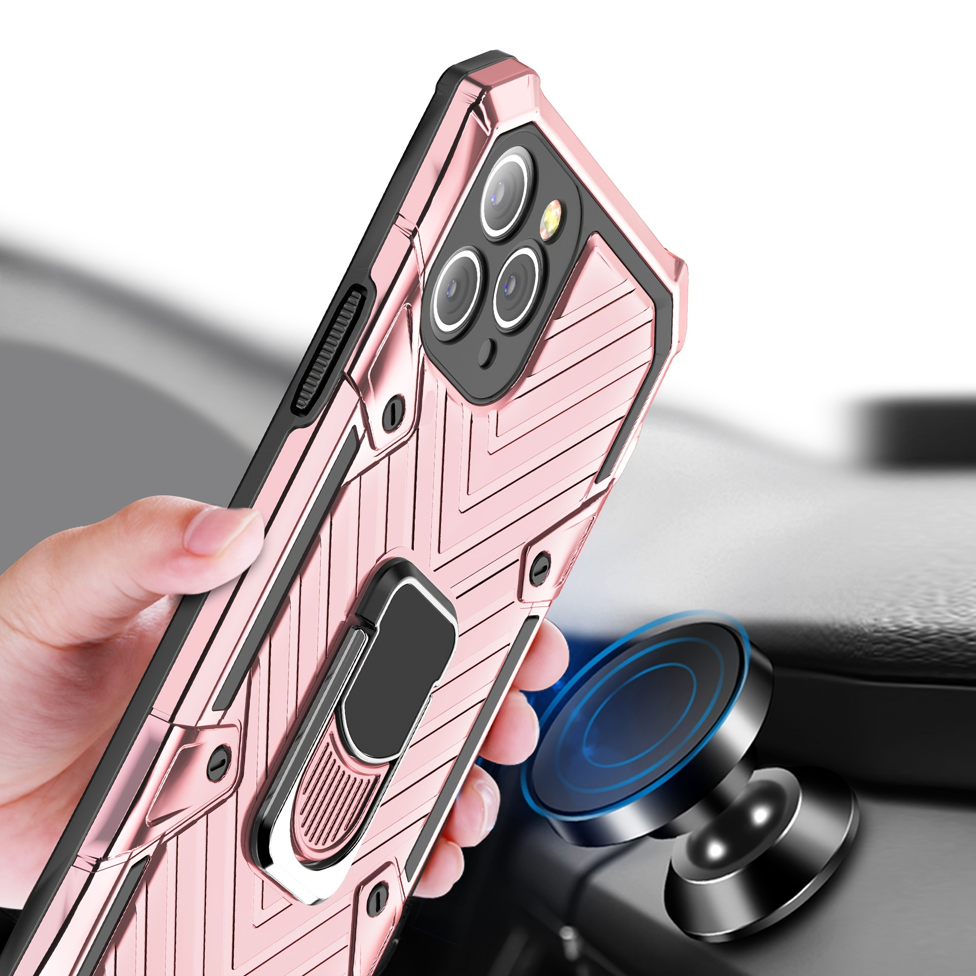 Luxury Fashion Mirror Phone Case for iPhone XR Case Soft TPU Bumper Frame  Shockproof + Tempered Glass Back Cover for Apple iPhone XR Phone Case  Protective Case (Gold) : : Electronics