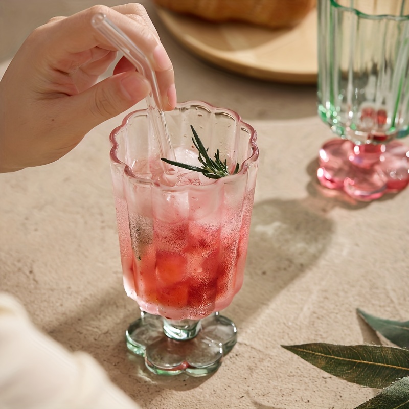 Red Wine Glass,rose Flower Shape Wine Glass,cocktail Wine Juice