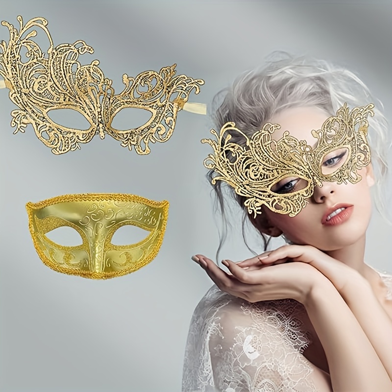 TreatMe Máscara de mascarada – Máscara veneciana para mujer bonita