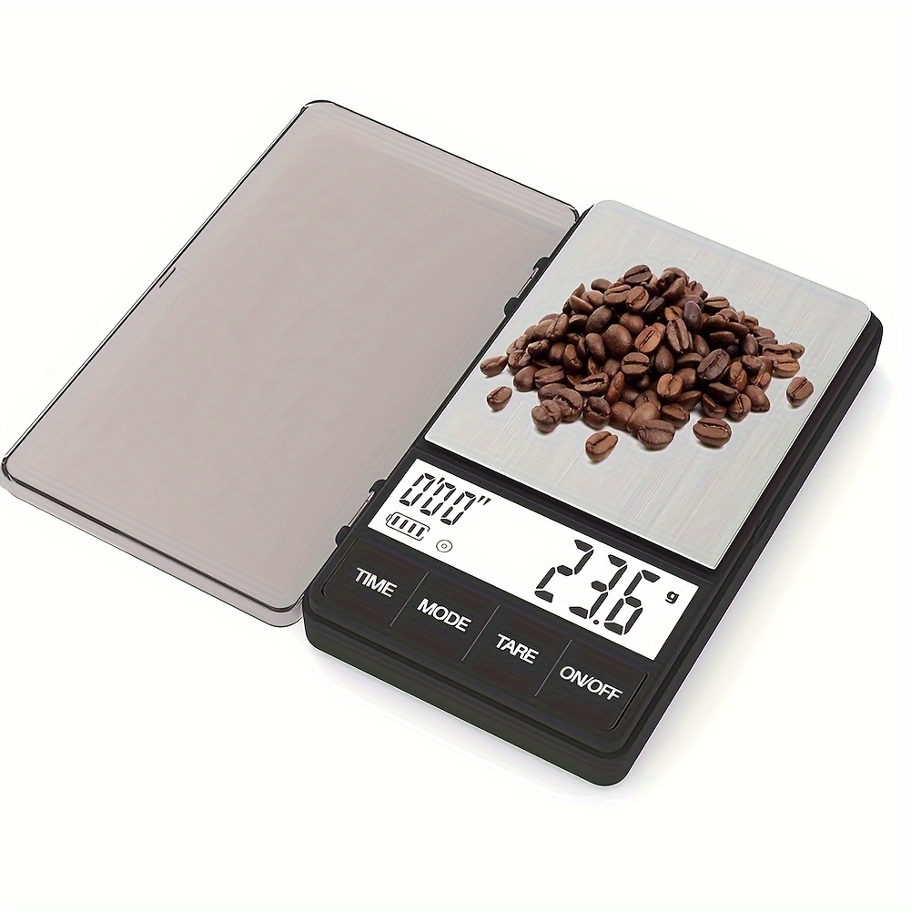 Timing Coffee Scale Hand Made Coffee Electronic Scale Multifunctional  Household Kitchen Digital Display Scale Bar Special Scale Baking Gram Weight  Table Scale - Temu